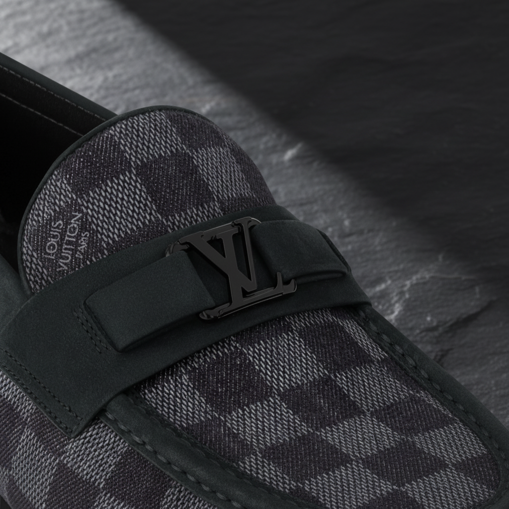 Damier Loafer - Hardware Detail