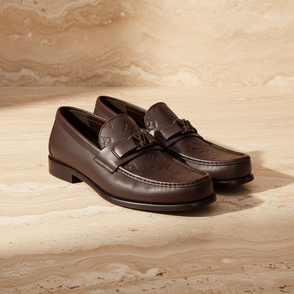 Luxury Loafer Pair - 3/4 Angle