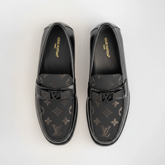 Top-Down Flat Lay — Patent Monogram